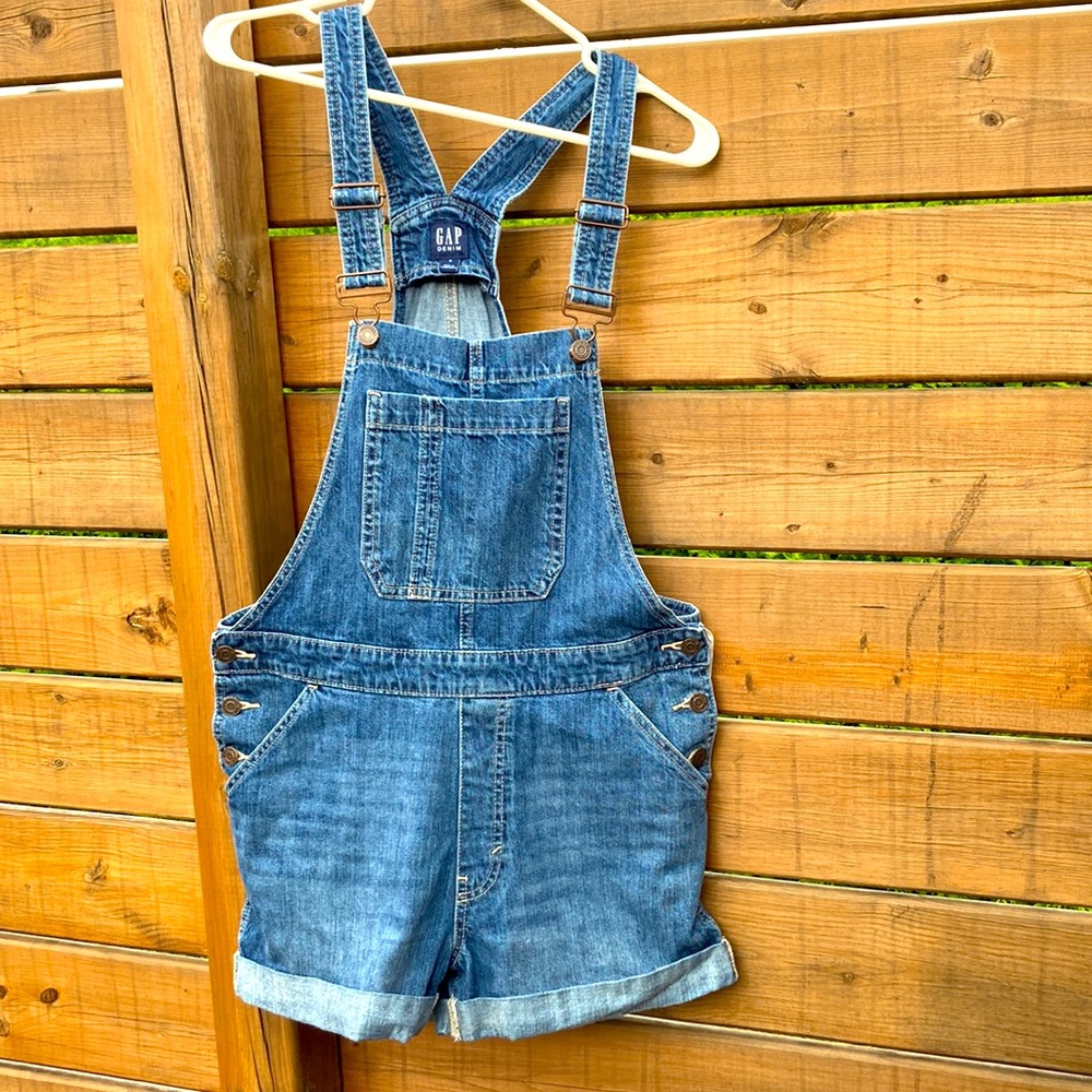 GAP DENIM SHORTALLS